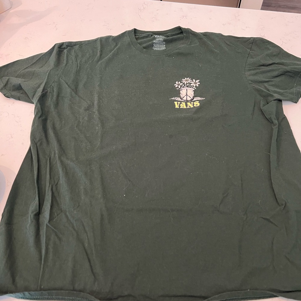 Vans Green Flower T-Shirt